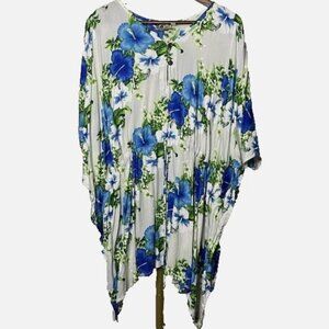 Tropical Group Coverup One Size Dress